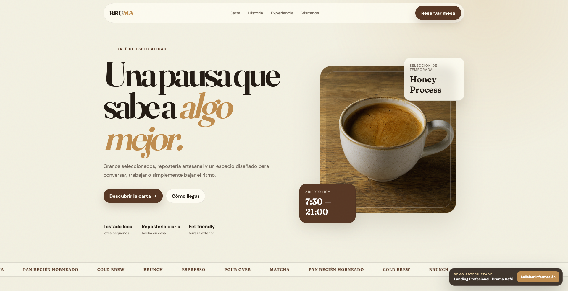NEXA Bruma - Bruma Café captura 1