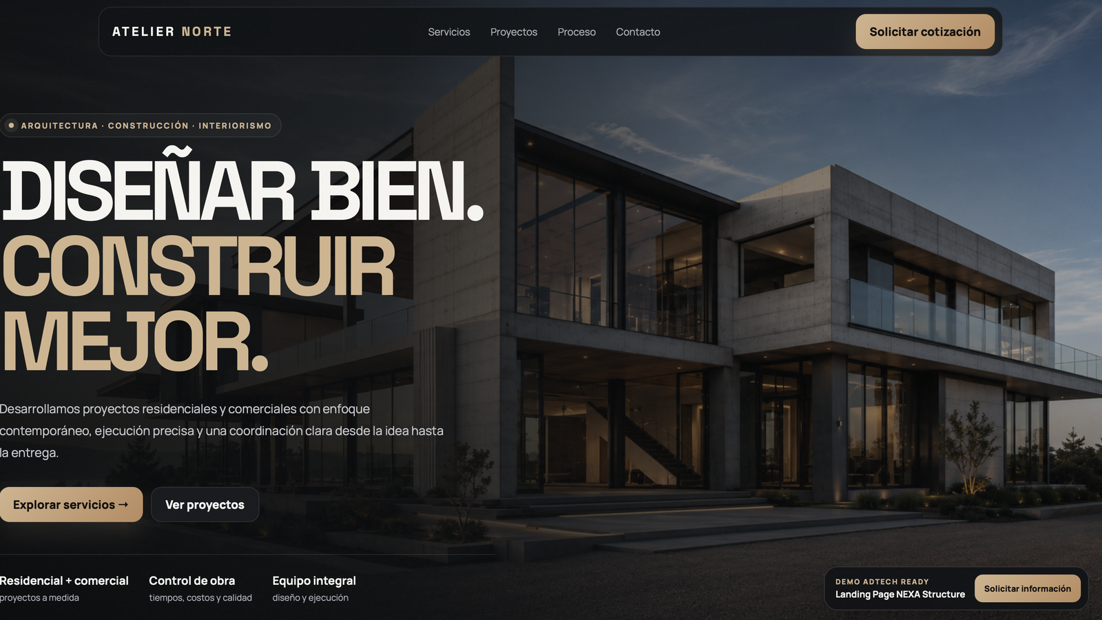 NEXA Structure - Atelier Norte captura 1