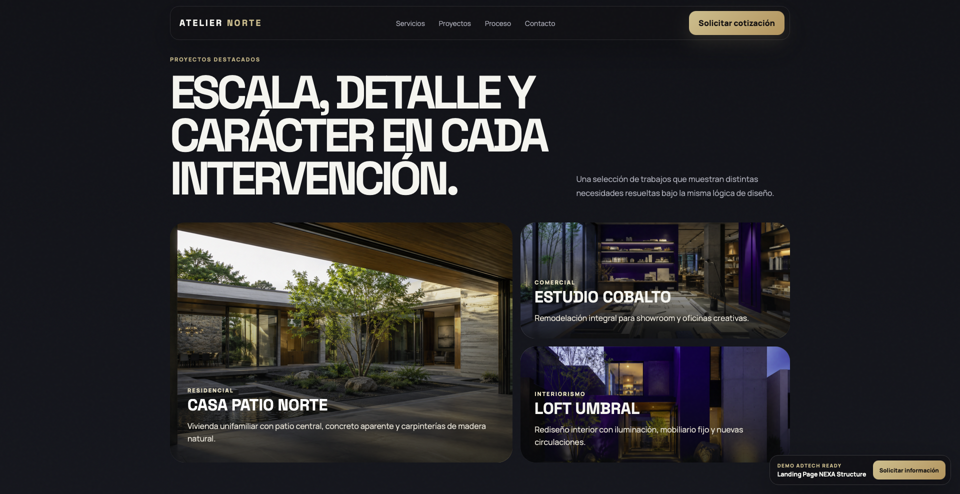 NEXA Structure - Atelier Norte captura 3